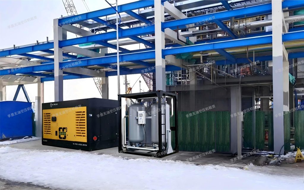 孚恩无油空压机租赁服务