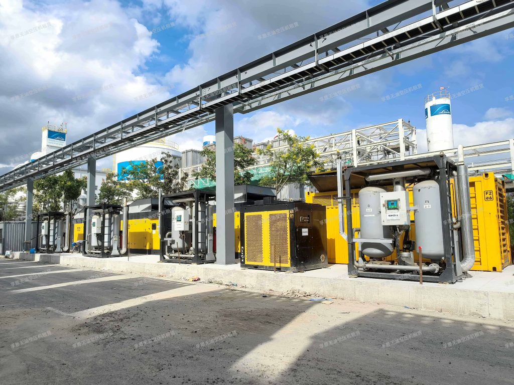 孚恩无油空压机租赁服务